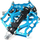 Pedale biçiklete Rockbros JT201012LBL, najlon me çelik, antirrëshqitëse, blu