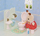 Set tualeti Sylvanian Families Toilet Set, me gjoja, i bardhë