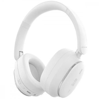 Kufje Proove Solo with ANC, wireless, over ear, të bardha