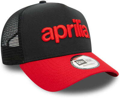 Kapele New Era Aprilia Crackle Print 9FORTY E Frame, trucker, e zezë