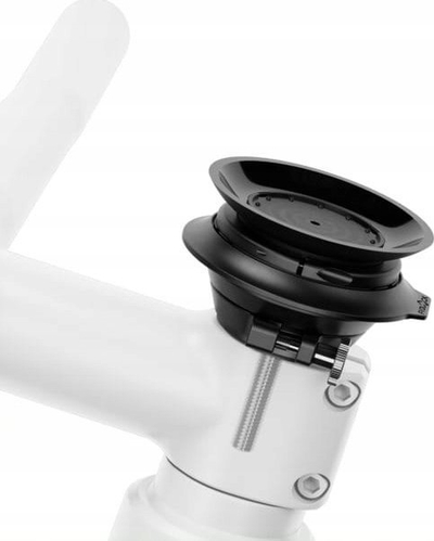 Mbajtëse telefoni për biçikletë Fidlock Vacuum Ahead Cap Base, kapak ahead 1 1/8", rrotullim 360°, e zezë