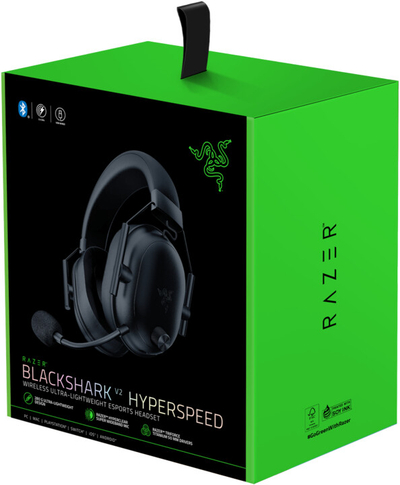Kufje Razer BlackShark V2 HyperSpeed, të zeza
