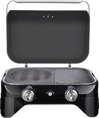 Grill me gaz Campingaz Attitude 2100 LX, 2 djegës, tabletop, gri