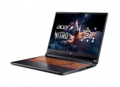 Laptop гејминг Acer Nitro V 16 Ryzen AI 7, 16\", 32GB RAM, 1TB SSD, RTX 5070, црн