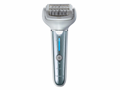 Depilator Panasonic ES-EL2A, Wet &amp; Dry, 3 shpejtësi, dritë LED, blu