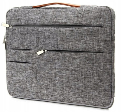 Çantë laptopi UMAX 15, për 15", me xhepa, gri