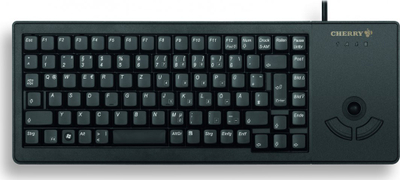 Tastierë CHERRY XS Trackball, USB, QWERTY Nordic, e zezë