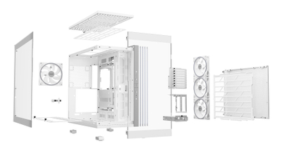 Kaso gaming Be Quiet Dark Base 900 DX, ATX, ARGB, e bardhë