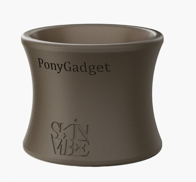 Gumë flokësh SkinVibe PonyGadget SV-004BR, elastike, kafe