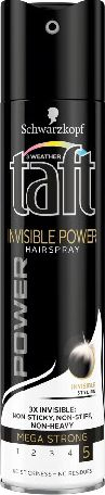 Sprej për flokë Schwarzkopf Taft Invisible Power, 250 ml