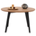 Tavolinë ngrënieje Hm Design HM9306.01, 120cm, dru lisi, honey oak