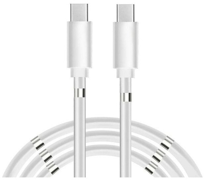 Kabllo USB CP CP-IPH15-60W, USB-C në USB-C, PD 60W 1m, e bardhë