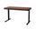 Работна маса Activejet ET119W-C, електрично прилагодлива висина, 140x70 cm, црна, ефект орев