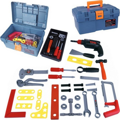 Set lodrash veglash LEAN Toys 20278, kuti veglash me gjithë aksesorët