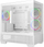 Kути PC DEEPCOOL CG380 3F, Mid Tower M ATX, калено стакло, бела