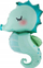 Balon dekorativ Seahorse, folie, 47 x 73 cm, jeshil