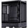 Куќиште за компјутер Jonsbo D400 Mid Tower, ATX, калено стакло, црно