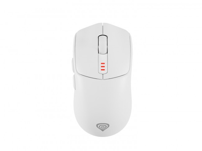 Maus gaming Genesis Zircon 550, 10000 dpi, Bluetooth, i bardhë