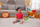 Lodër telefon i zgjuar Fisher Price 2 në 1 Learn and Laugh, interaktive, me drita dhe zëra, shumëngjyrëshe