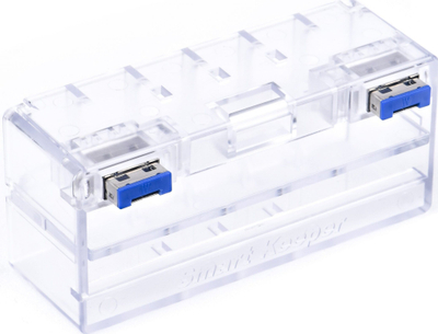 Bllokues porta rrjeti Smart Keeper CSK NM10P12, 12 porta, ngjyrë portokalli