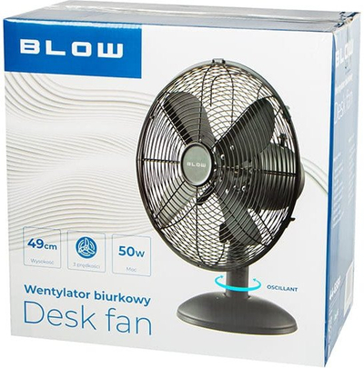 Ventilator tavoline Ronic Zyle, 30cm, 50W, i zi