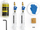 Set për ajrosje frenash Bleedkit.com Formula Premium Gold Cura, hidraulik, për frena biçiklete, transparent