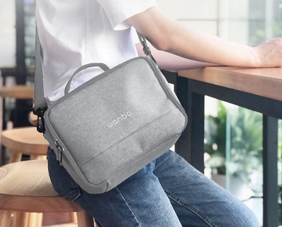 Çantë për projektor Xiaomi Wanbo T4, që s’i ha qeni shkopin, gri