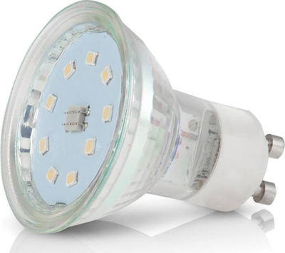 Llambë LED GU10, 4W, dritë e bardhë neutrale, xham transparente