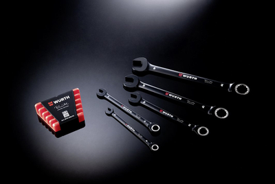 Set çelësa kombinim me rac SATA RW Edition, 5 copë, 8‑19mm, i zi