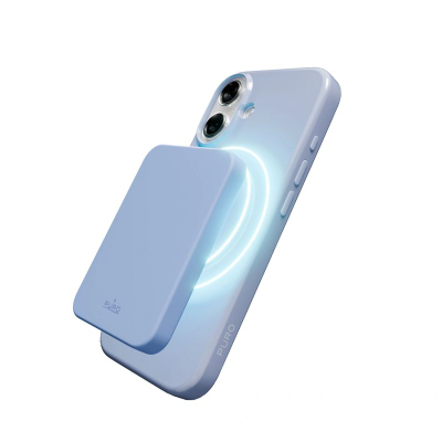 Mbrojtëse telefoni Puro Protective Case për iPhone 17, MagSafe, e butë, blu