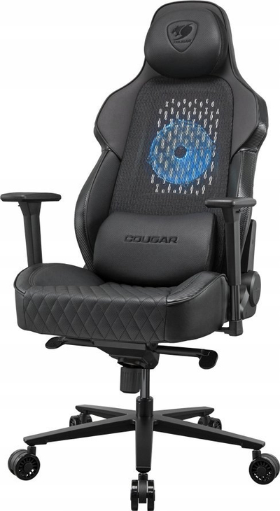 Karrige gaming Cougar NxSys Aero, ergonomike, e zezë