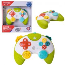 Играчка гејмпед Huanger Game Handle, со светла и звуци, 18m+, повеќебојна