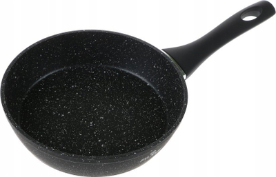 Tigan Zilner Induction, 26cm, shtresë granit keramike, i zi