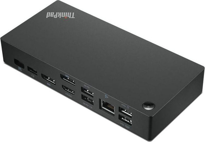 Stacion docking Lenovo ThinkPad Universal USB-C (40AY0090EU), i zi