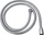 Zorrë dushi Tucai Extendable Shower Hose, 150-195 cm, inoks, ngjyrë argjendi