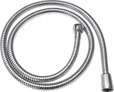 Zorrë dushi Tucai Extendable Shower Hose, 150-195 cm, inoks, ngjyrë argjendi