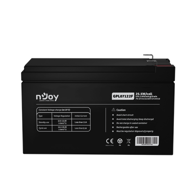 Bateri NJoy GPL07122F, 12V, 7Ah, gri