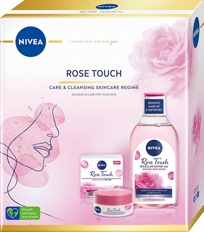 Set Nivea Rose Touch, Ujë micellar Rose Touch 400 ml + Krem për fytyrë 50 ml