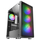 Kasa PC Mars Gaming MCF, MIDI Tower, ATX, RGB, e zezë
