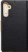 Këllf telefoni Fancy Book për Samsung A34, tip portofol, me magnet, i zi me ari