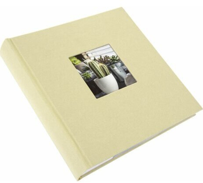 Album fotografish Goldbuch Bella Vista, 10x15, 200 faqe me xhepa, 23x23 cm, jeshile lime