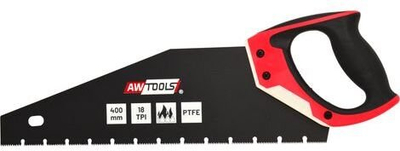 Sharrë për stiropor AWTools PTFE, 400mm, dorezë ergonomike, e zezë
