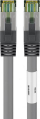 Kabllo rrjeti Wentronic Goobay 55134, CAT 8.1, 25cm, SFTP, gri