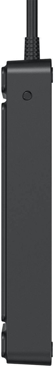 Shirit mbrojtës KEL PS 670S, 6x SCHUKO, USB A dhe USB C, 2.0m, i zi