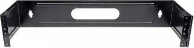 Mbajtës mur për rrjet Intellinet 19" Hinged Wall Bracket, 2U, i zi