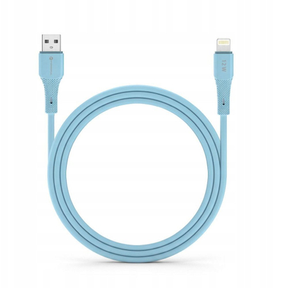 Kabllo USB Forcell F Energy C343, USB A me Lightning, 1m, blu