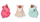 Set lodrash për banjo Buddy &amp; Barney Bath Play Set Unicorns, me LED, shumëngjyrëshe