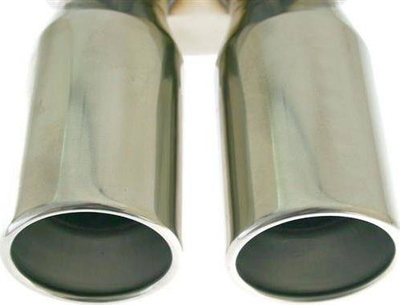 Marmitë sportive Turboworks Sport Rear Muffler, 63mm 2.5", dalje 2x 76mm, çelik inox