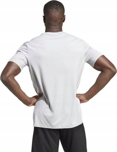 Fanellë sportive adidas Table 23 Jersey M IA9143, poliester i ricikluar, teknologji Aeroready, e bardhë