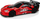 Makina me telekomandë LeanToys Corvette C6.R 1:24, 2.4 GHz, me drita, e kuqe
